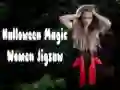 游戏萬聖節魔法女性拼圖在线 游戏萬聖節魔法女性拼圖在线