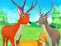 游戏鹿模擬器:動物家庭3D在线 游戏鹿模擬器:動物家庭3D在线