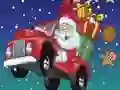 游戏聖誕卡車拼圖在线