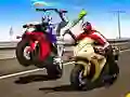 游戏摩托車手戰鬥 3D在线