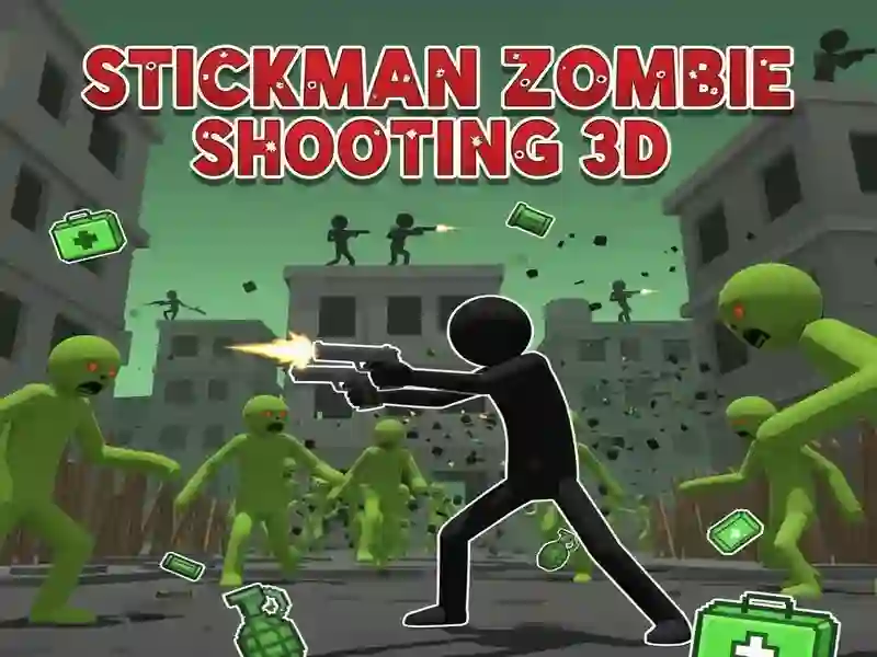 游戏火柴人殭屍射擊3D在线