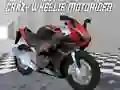 游戏瘋狂飛輪摩托車手在线