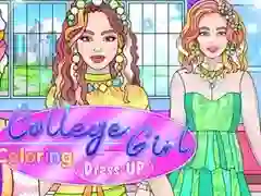 游戏大學女孩著色與打扮在线 游戏大學女孩著色與打扮在线