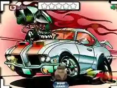 游戏卡通車隱藏星星在线