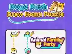 游戏Doge Rush: 畫家居拼圖在线 游戏Doge Rush: 畫家居拼圖在线