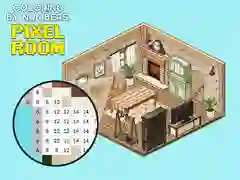 游戏數字上色：像素房間在线