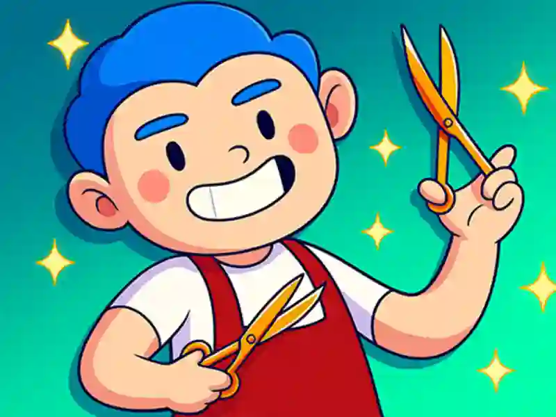 游戏閒置的理髮店在线