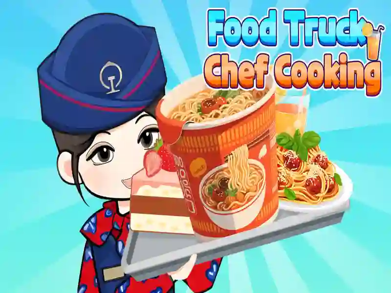 游戏食品卡車廚師烹飪在线