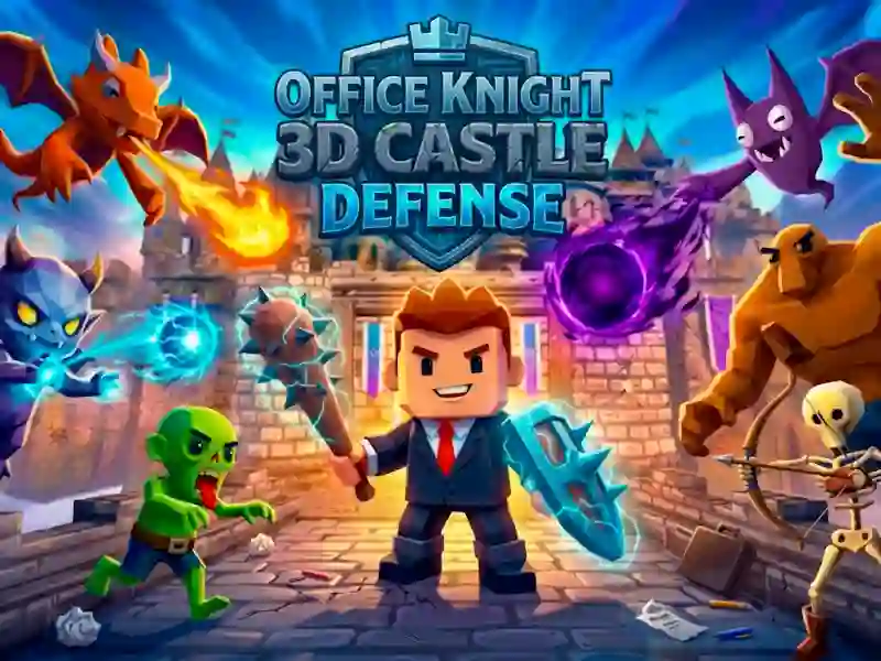 游戏Office Knight 3D Castle Defense在线
