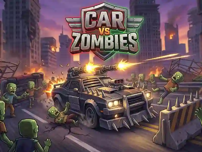 游戏Car VS Zombies在线