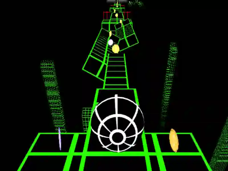 游戏霓虹燈斜坡在线