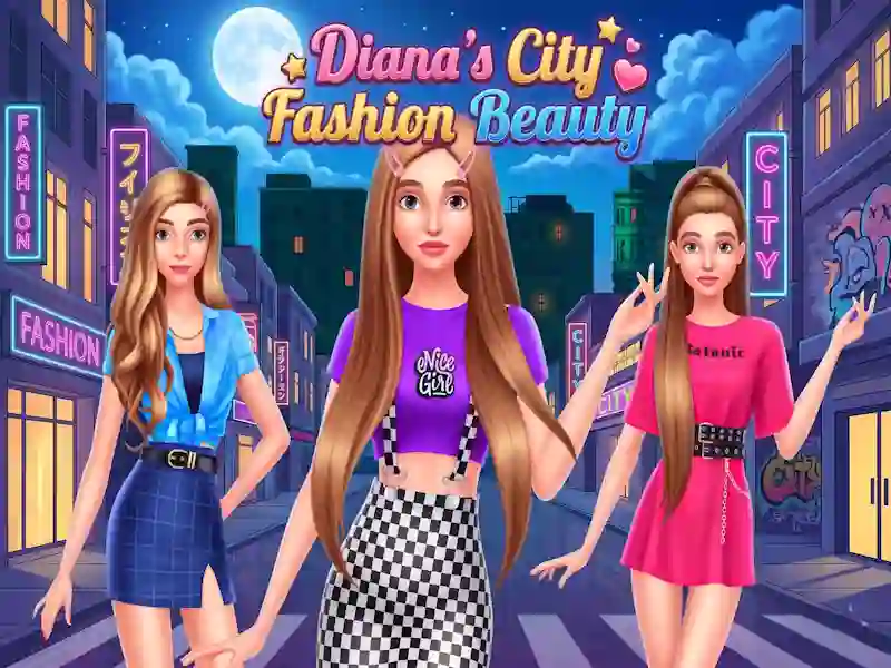 游戏Diana's City Fashion Beauty在线