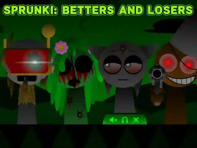 游戏Sprunki：更好和失敗在线