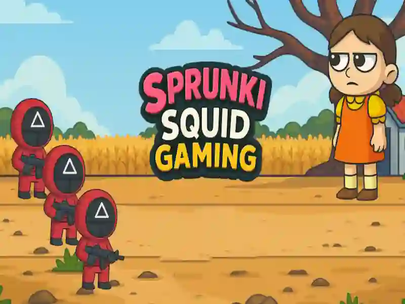 游戏Sprunki Squid遊戲在线