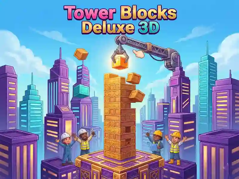 游戏Tower Blocks Deluxe 3D在线