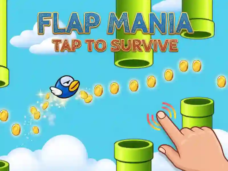 游戏Flap Mania 點擊生存在线