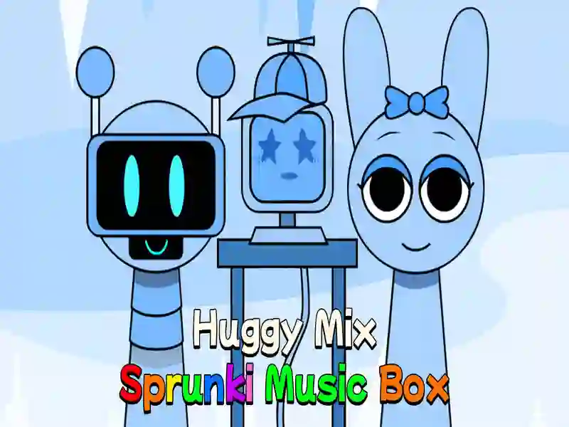 游戏Huggy Mix Sprunki音樂盒在线