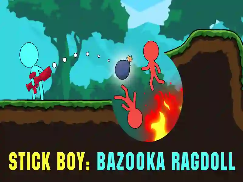 游戏棍子男孩：bazooka ragdoll在线