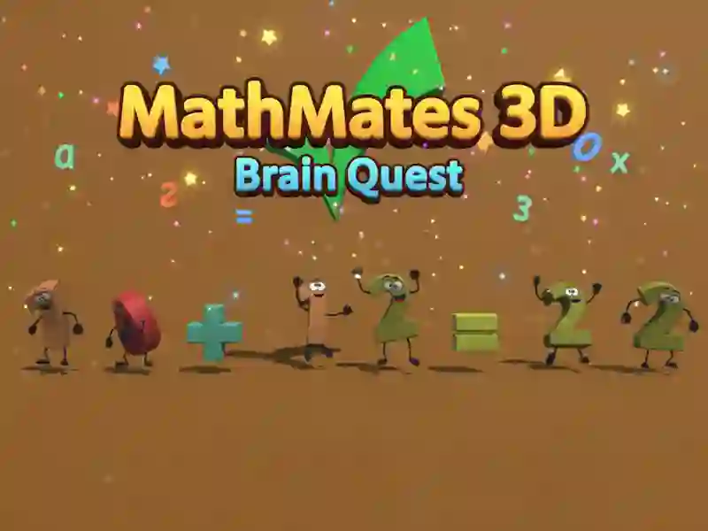 游戏MathMates 3D：大腦探索在线