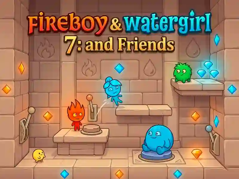 游戏Fireboy & Watergirl 7: and Friends在线