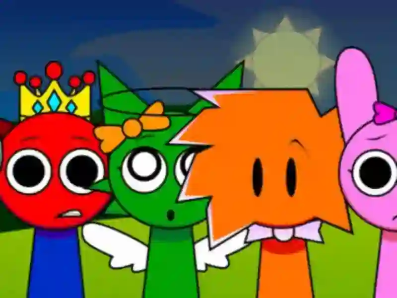 游戏Sprunki。 MSI在线