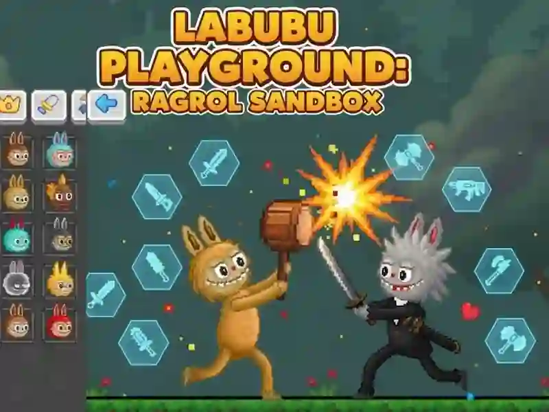 游戏Labubu 遊樂場：布娃娃沙盒在线