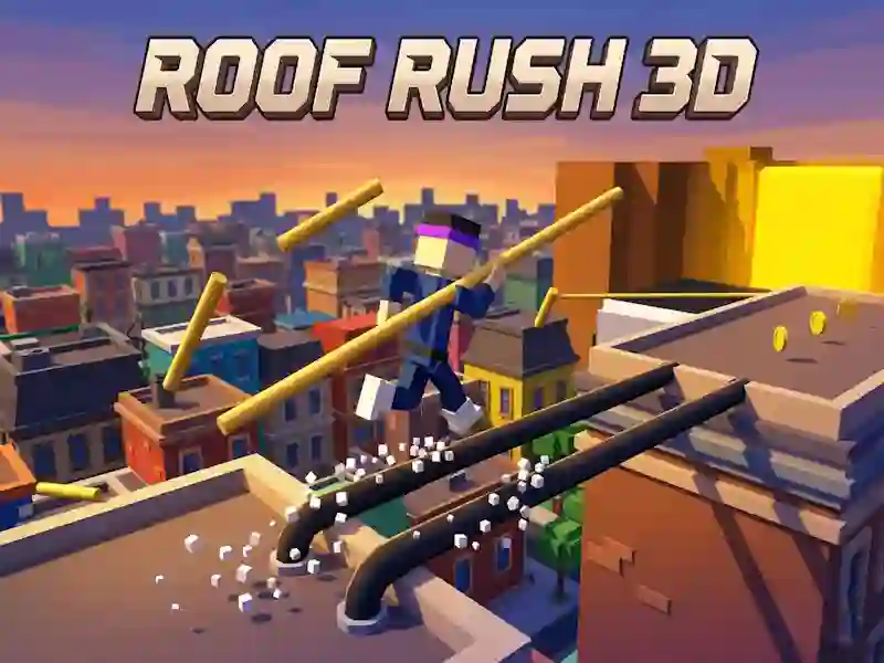 游戏Roof Rush 3D在线