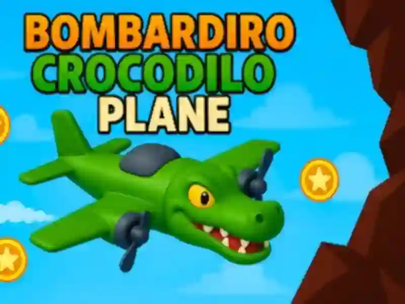 游戏Bombardiro crocodilo飛機在线