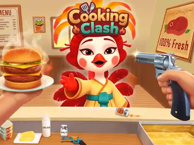 游戏Cooking Clash在线