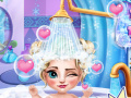 游戏冰雪女王嬰兒浴在线