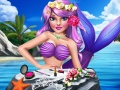 游戏公主演 Mermaid 化妝風格在线
