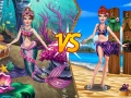 游戏美人魚 vs 公主服裝在线