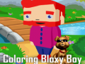 游戏塗顏色的Bloxy男孩在线