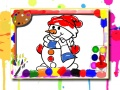 游戏冬季塗 coloring 書在线