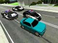 游戏瘋狂警察汽車比賽：警察汽車 vs 逃脫罪犯在线