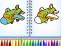 游戏航空著色書在线