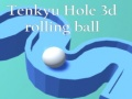 游戏天球洞3D滾動球在线