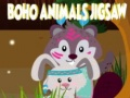 游戏波希米亞動物拼圖在线