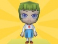 游戏摔倒的小男孩和女孩 Chibi 賽車 Knockdown 多人游戏在线