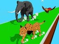 游戏動物變形賽跑3D在线