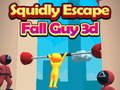 游戏逃出魷魚：Fall Guy 3D在线