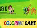 游戏Ben 10 塗 coloring在线