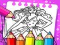 游戏芭比塗色書在线