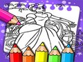 游戏灰姑娘填色書在线