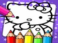 游戏Hello Kitty 塗色書在线
