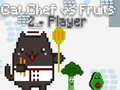 游戏貓廚師對水果 - 2 玩家在线