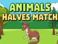 游戏配對動物 halves在线