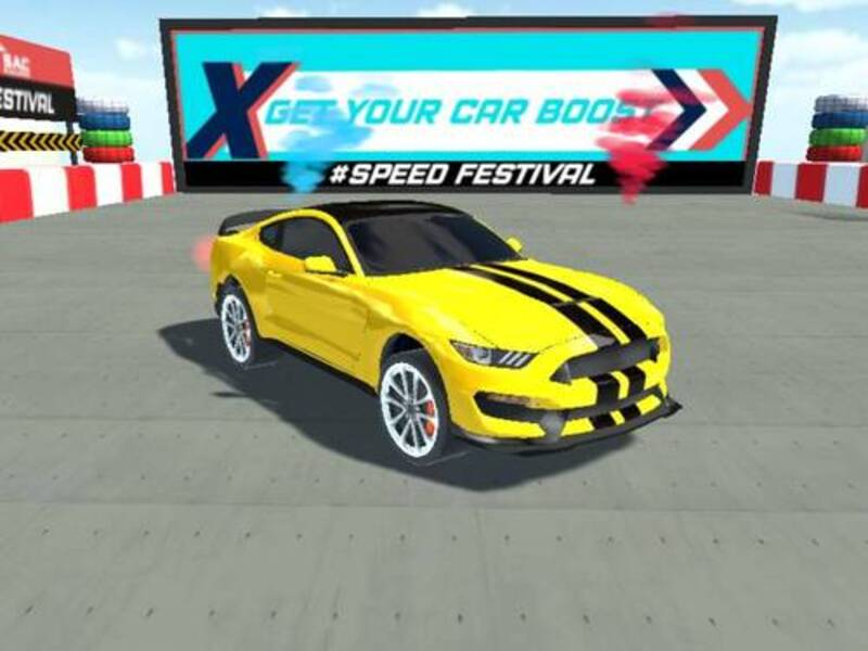 游戏巨型坡道汽車特技遊戲3D在线