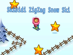 游戏Skibidi ZigZag 雪地滑雪在线