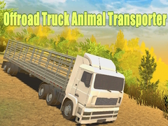 游戏越野卡車動物運輸車在线